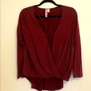 Francesca’s high low blouse